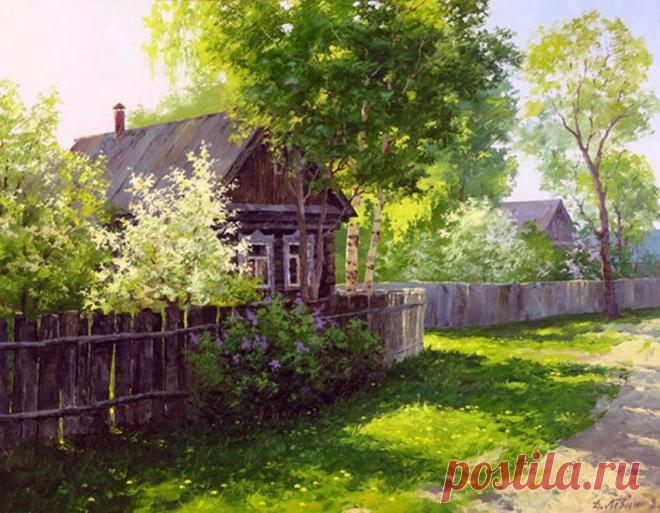 Пейзажи, близкие каждому из нас с самого детства