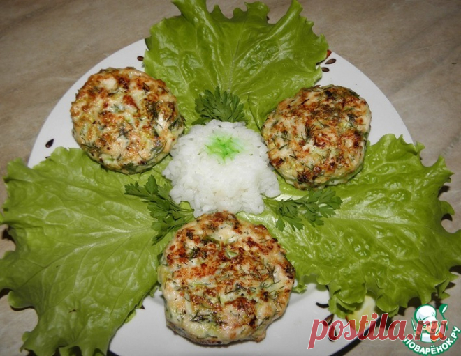 Рубленые куриные котлеты с кабачком – кулинарный рецепт