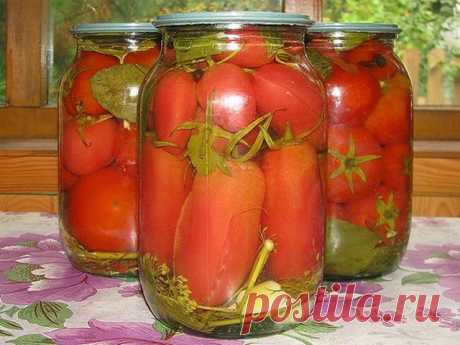 ✓ Самые вкусные рецепты - Receptiki-ru: Новый аромат! Помидоры консервированные с плодоножкой!