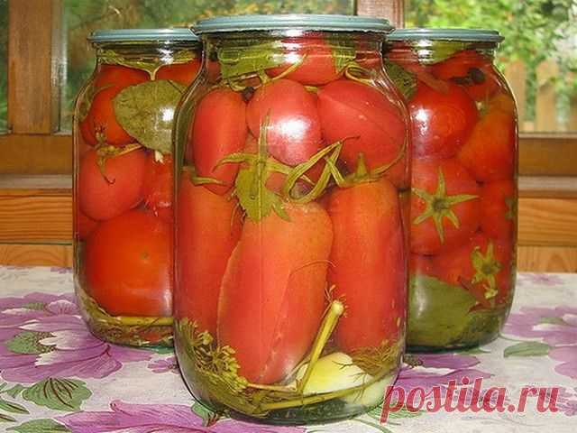 ✓ Самые вкусные рецепты - Receptiki-ru: Новый аромат! Помидоры консервированные с плодоножкой!