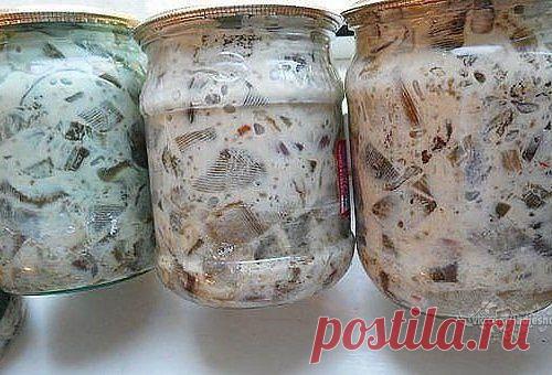 Баклажаны в майонезе со вкусом грибов.