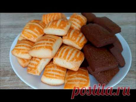 Быстро к чаю! Простой рецепт домашнего печенья! /Cookie recipe!