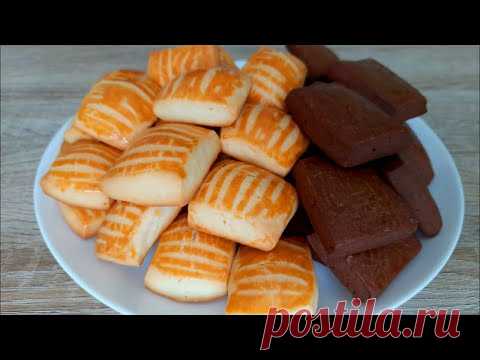 Быстро к чаю! Простой рецепт домашнего печенья! /Cookie recipe!