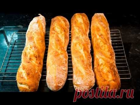 How to make French Baguettes at home simple step by step instructions from start to finish. My Patreon page https://www.patreon.com/JohnKirkwood Donate with ...