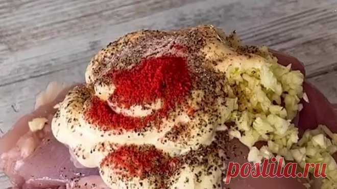 Рецепт сочной и нежной курочки