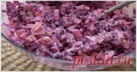 Свекольный салат: правильная вкуснятина! |