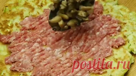 Необычные кабачковые блины ( рецепт )