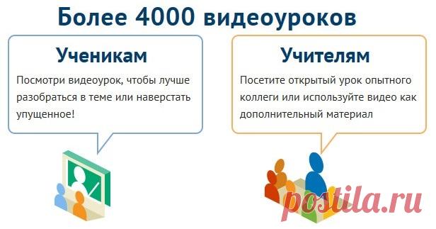 4000 видео уроков для детей .