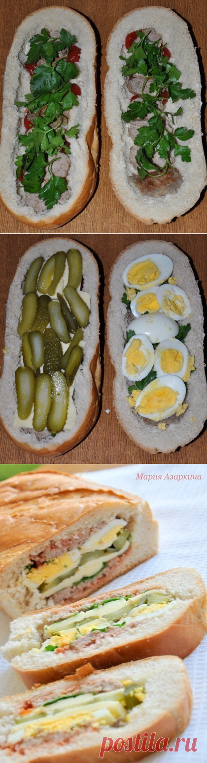 ФАРШИРОВАННЫЙ БАТОН