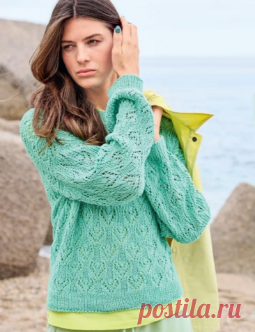 Джемпер спицами - 5 моделей со схемами и описанием | Вязание идеи для вдохновения | Дзен