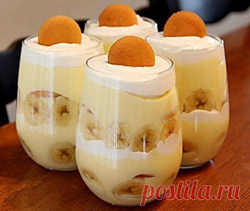 Творожно-банановый мусс 🍌 - Простые рецепты Овкусе.ру