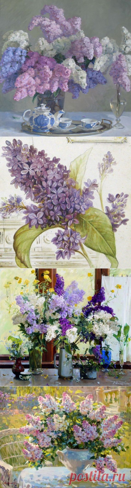 Сирень / Декупаж / Картинки для декупажа