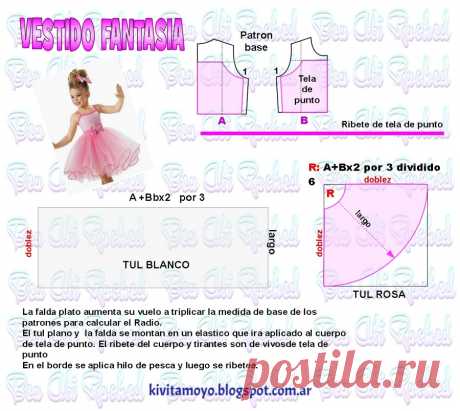 VESTIDO FANTASIA CON TUL Ideas que mejoran tu vida