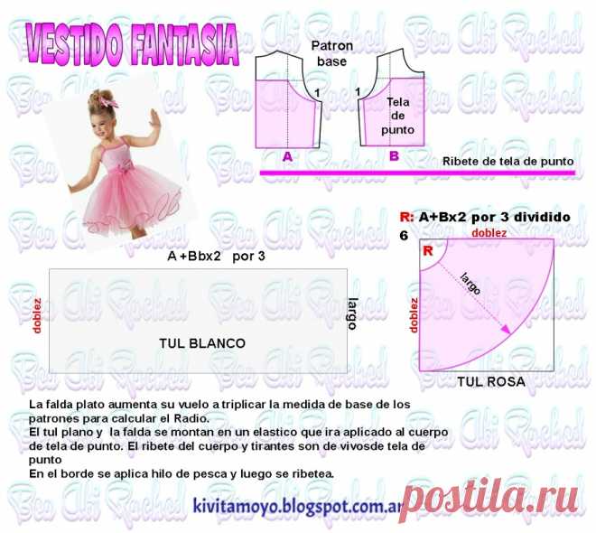 VESTIDO FANTASIA CON TUL Ideas que mejoran tu vida