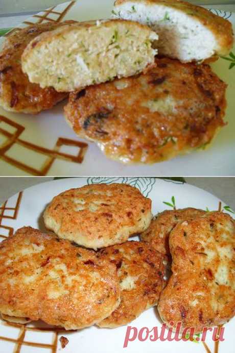 Котлеты из куриного фарша с манкой - невероятно мягкие, пышные и неописуемо вкусные