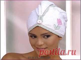 Банный тюрбан.