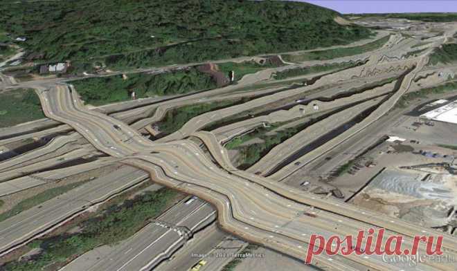 32 фотографии из Google Earth, противоречащие здравому смыслу • НОВОСТИ В ФОТОГРАФИЯХ