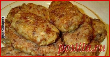 Ингредиенты: грибы — 400 грамм сливочное масло — 2 ст.л. пшеничный хлеб — 2 ломтика молоко — 1/2 стакана яйца — 3 штуки лук — 1 штука зелень укропа и петрушки рубленая — 2 ст.л. растительное масло — 2 ст.л. сухари молотые — 3/4 стакана перец черный молотый , соль по вкусу Приготовление: Замочите хлеб […]