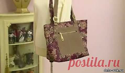 Сумка своими руками видео - быстро и красиво) - Одежда - Мастеру - Самоделки своими руками - Сделай своими руками или все самоделки своими руками