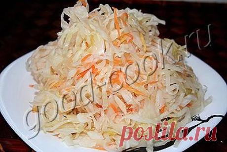 квашеная капуста, рецепт приготовления