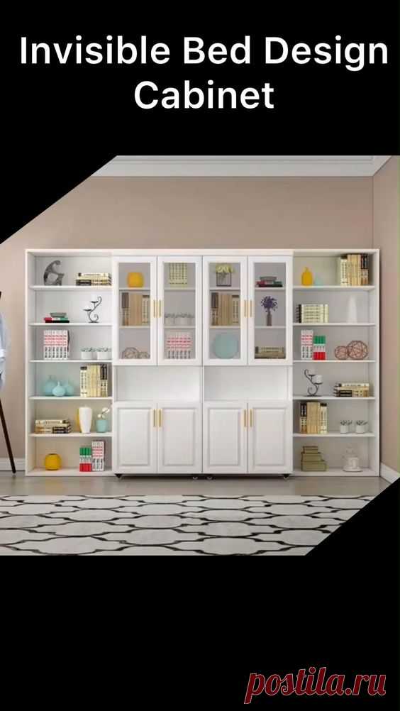 folding bed design for your bedroom if you need space saving.