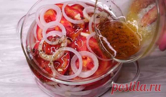 Ароматная летняя закуска без варки, жарки и кипячения. Зимой она будет как нельзя кстати - Мой город