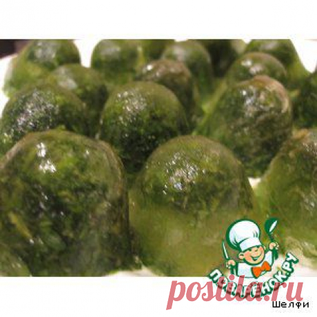 Заморозка зелени - кулинарный рецепт
