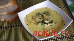 Новый рецепт необычного блюда - 
Суп с сырными рулетиками - неземной вкус! 
Ингредиенты - куриное филе, замороженные овощи, соль, мука, плавленный сыр.