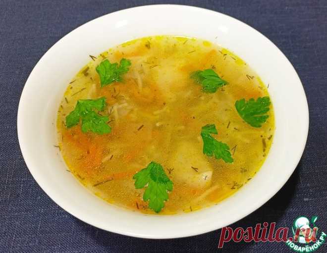 Куриный суп с фасолью – кулинарный рецепт