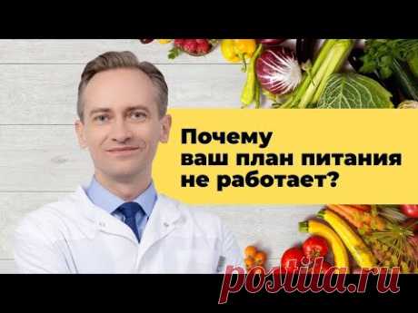 Почему ваш план питания не работает? Разбор