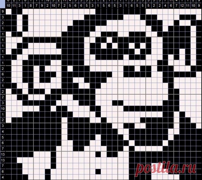 #рисункипоклеточкам #схема #вышивка #досуг #японскиекроссворды #киберкрот #обезьяна 

Автор рисунка: И. Л. Огиенко (г. Карпинск)
Як №19, 2013 кроссворд №7