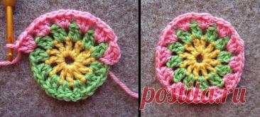 Crochet Motif Heart Free Pattern