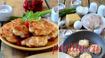 Вкуснейшие шницели с сыром. Просто пальчики оближешь - interesno.win Очень вкусные, мягкие и нежные шницели получились по этому рецепту. Забирайте, пригодится!...