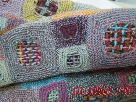 Восхитительные шарфы и шарфики из остатков пряжи,крючком
