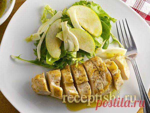 Курица в яблочном соусе | Кулинарные рецепты с фото на Рецептыши.ру