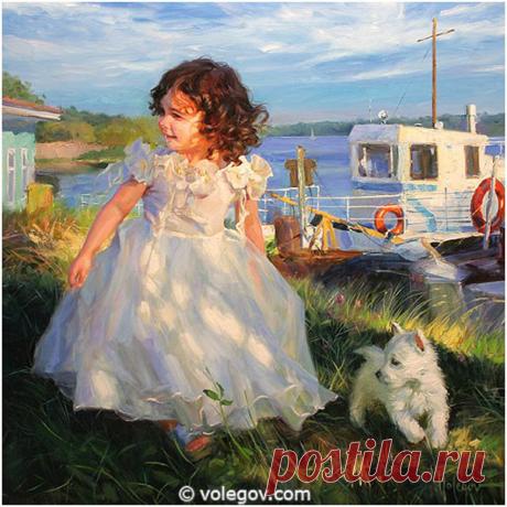 Он взял за основу в своём творчестве «СОЛНЕЧНЫЙ РОМАНТИЗМ» и его работы стали действительно произведениями искусства.  Картины  стали наполнятся нежностью, добротой и необъятным мирными тематиками нашей жизни. Красивые женщины, дети и природа всё это даёт тот огромный позитив в котором и есть сама жизнь в своё великолепии. Владимир Волегов стал по истине художником мира и гармонии.