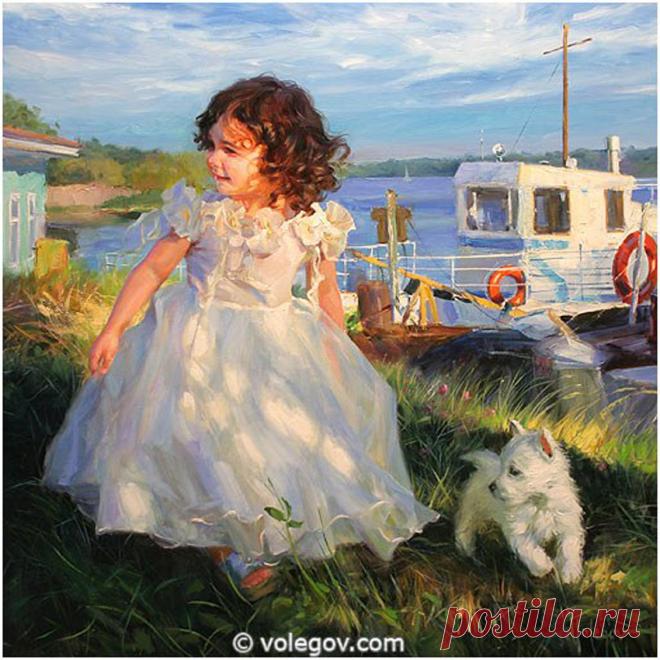 Он взял за основу в своём творчестве «СОЛНЕЧНЫЙ РОМАНТИЗМ» и его работы стали действительно произведениями искусства.  Картины  стали наполнятся нежностью, добротой и необъятным мирными тематиками нашей жизни. Красивые женщины, дети и природа всё это даёт тот огромный позитив в котором и есть сама жизнь в своё великолепии. Владимир Волегов стал по истине художником мира и гармонии.