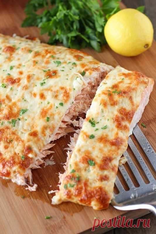 Лосось, запеченный с сыром — Sloosh – кулинарные рецепты