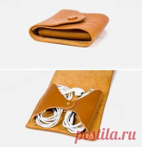 Чехол для зарядки и наушников