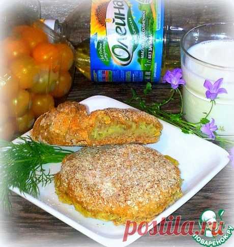 Постный деревенский картофельный пирог - кулинарный рецепт