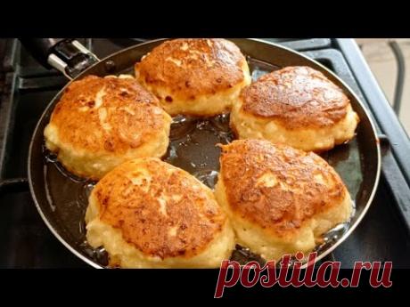 Натерла ЯБЛОКИ, смешала и пожарила:ВКУСНЯТИНА на завтрак для всейСЕМЬИ! Оладьи с Яблоками