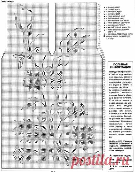 Схемы вязаных картин крючком - 82 фото
