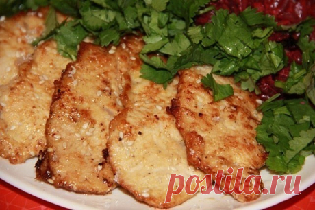 Экспресс-мясо


Ингредиенты:
- 500 гр мяса
- 2 яйца куриных
- 1 ст. ложка горчицы
- 1/2 ст. ложки крахмала картофельного
- 1 ст. ложка масла растительного
- 1 ч. ложка соли
- 1/2 ч. ложки смеси перцев 
- 2 ч. ложки кунжута

Приготовление:
1. Итак, готовим заливку. Смешиваем яйца, крахмал, горчицу, соль, перец. Добавьте свои любимые специи. Заливка готова. Нарезаем мясо удобными Вам кусочками и перемешиваем с заливкой. Отправляем емкость в холодильник. Желательно, на ночь. ...