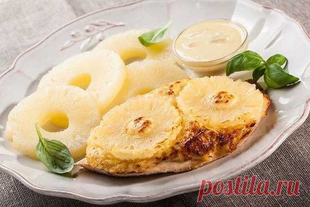 Курочка с ананасами