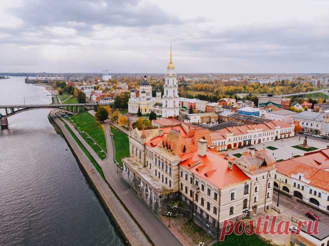 Едем в Рыбинск: Волга, купеческие дома и вывески в дореволюционном стиле Самый северный город на Волге с кучей крутых достопримечательностей.