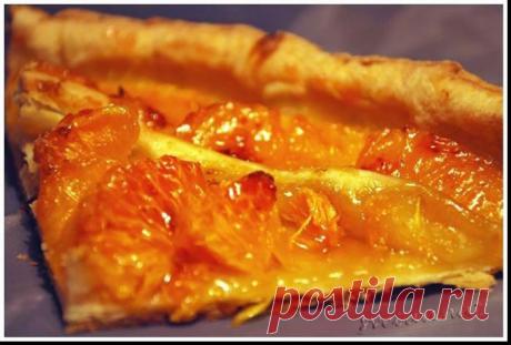 Апельсиново-мандариновый пирог.