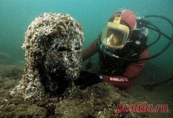 Древний город Гераклион – 1200 лет под водой. .