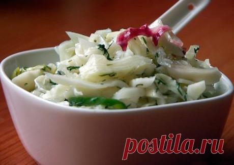 Салат с маринованным луком. Новые и проверенные рецепты салата с