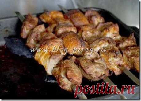 Как приготовить настоящий шашлык в духовке на углях
