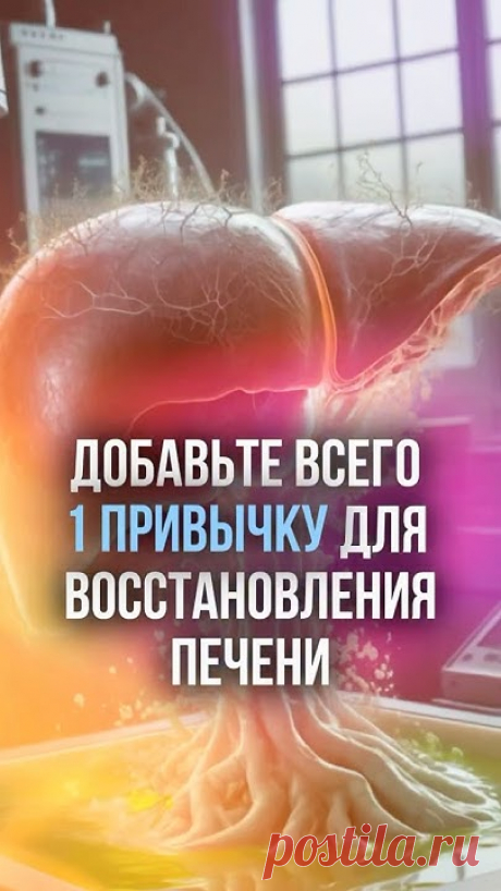 Добавьте всего 1 привычку для восстановления печени